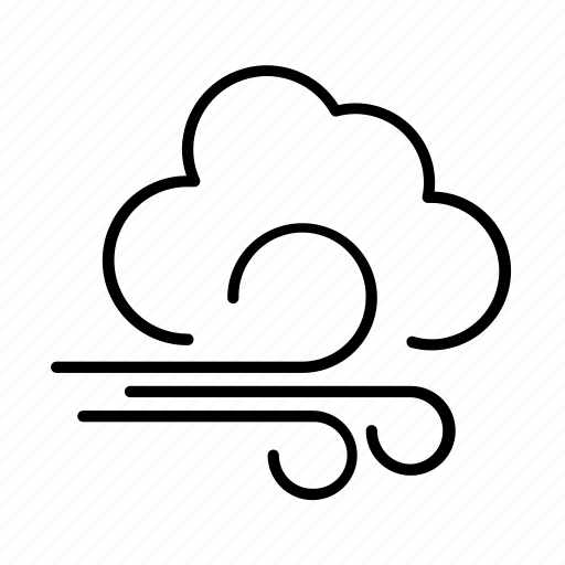Cloud, rain, season, seasons, sun, weather, wind icon - Download on Iconfinder