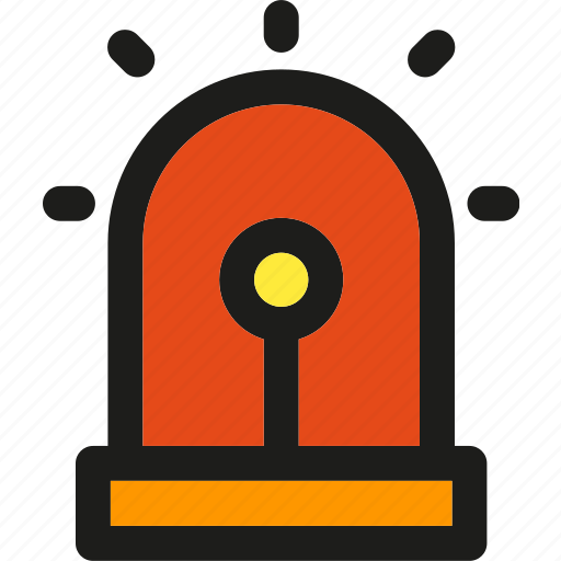Alarm, alert, bell, danger, police, ring, schedule icon - Download on Iconfinder
