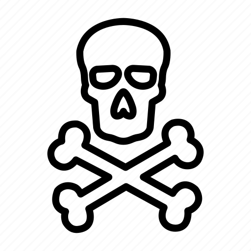 Danger, dangerous, death, poison, sign, skull, warning icon - Download on Iconfinder