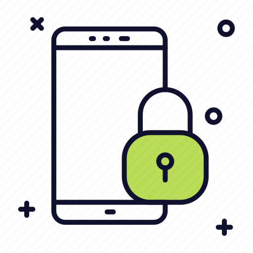 Lock, mobile, password, phone, secure, security icon - Download on Iconfinder