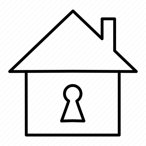 Estate, home, house, property, save, secure icon - Download on Iconfinder