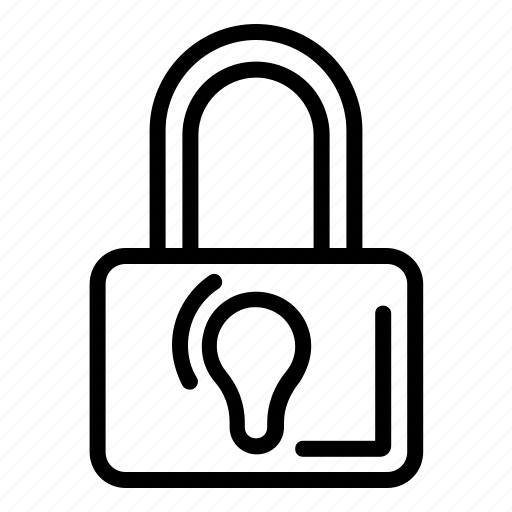 Security, padlock, key, protection, locked icon - Download on Iconfinder