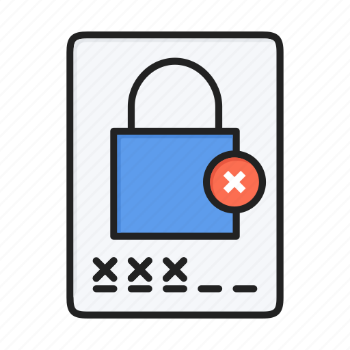 Error, key, locked, login, protect, safe, security icon - Download on Iconfinder