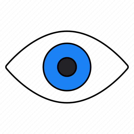 Eye, vision, monitoring, inspection, optic icon - Download on Iconfinder