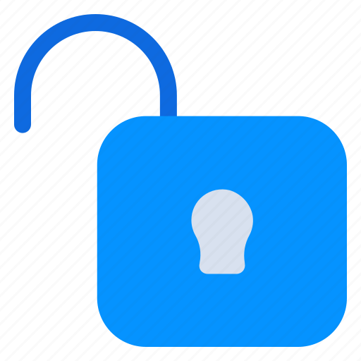 1, unlocked, padlock, open, security, unsecure icon - Download on Iconfinder