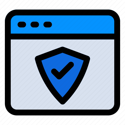 1, antivirus, web, protected, website, shield icon - Download on Iconfinder