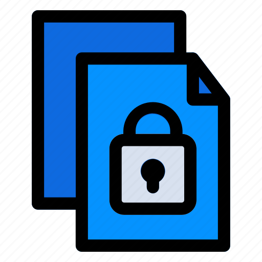 1, document, data, security, protected, files icon - Download on Iconfinder