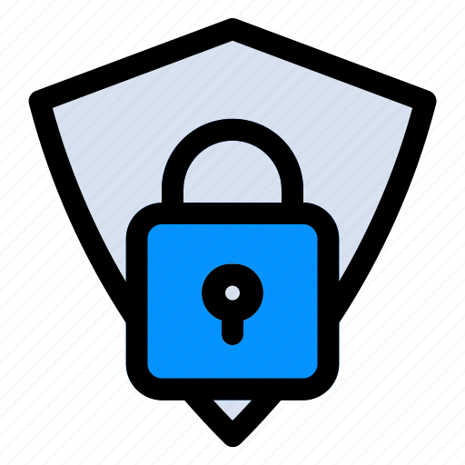 Shield, secure, lock, padlock, security icon - Download on Iconfinder