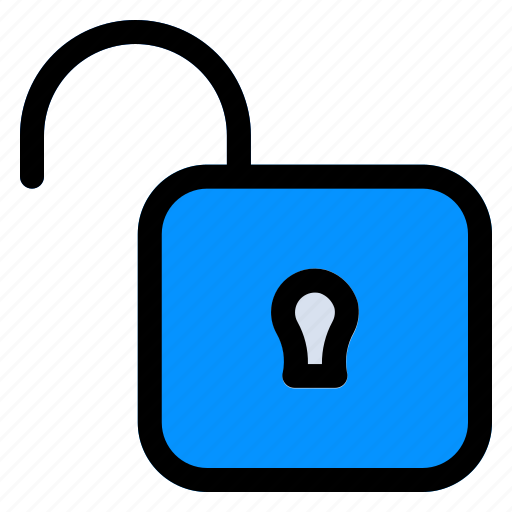 1, unlocked, padlock, open, security, unsecure icon - Download on Iconfinder