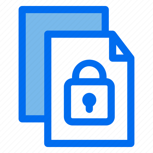 1, document, data, security, protected, files icon - Download on Iconfinder