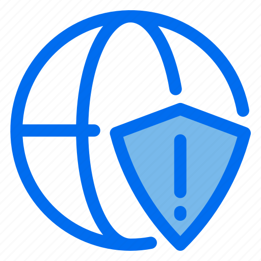 1, internet, network, protected, shield, alert icon - Download on Iconfinder
