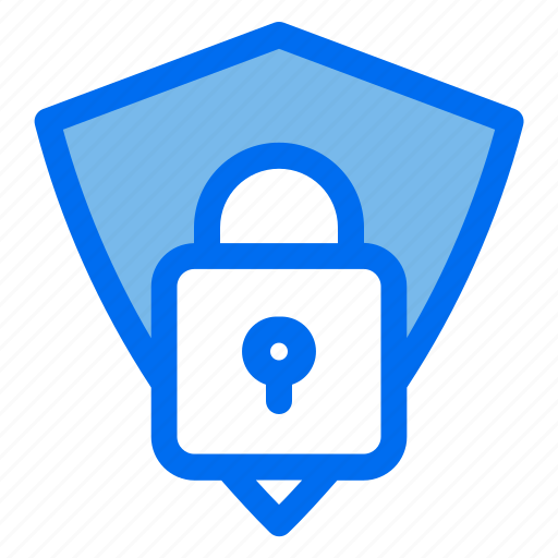 Shield, secure, lock, padlock, security icon - Download on Iconfinder