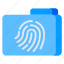 biometric folder, fingerprint folder, secure document, locked doc, folder security 