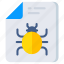 file bug, infected file, infected document, infected doc, document virus 