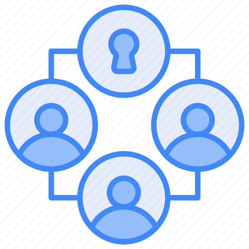 Group security, team, people, connection, employee, secure, team security icon - Download on Iconfinder
