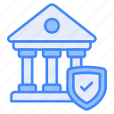 bank security, building, financial, money, shield, protection, safe