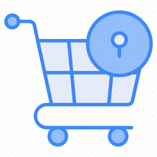 Shopping, cart, security, check, basket, supermarket, lock icon - Download on Iconfinder