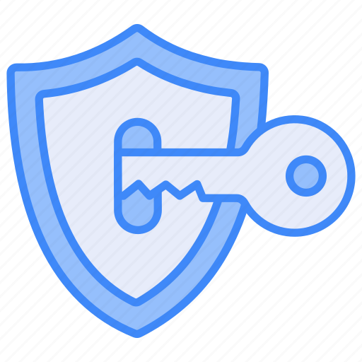 Access key, shield, access, reward, security, defense, armor icon - Download on Iconfinder