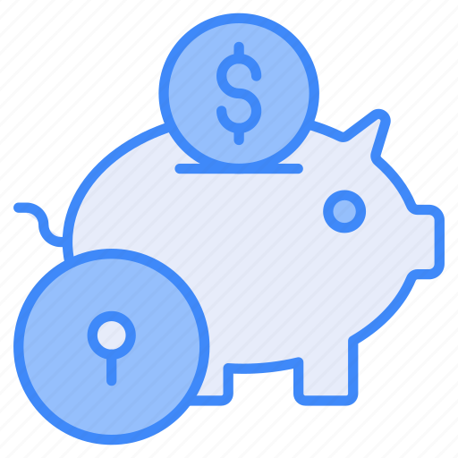 Piggy, bank, security, save, money, pig, box icon - Download on Iconfinder