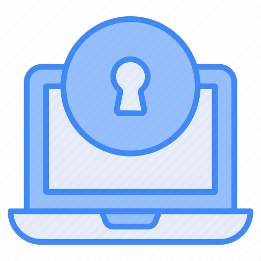 Laptop, security, safety, password, protection, internet, pc icon - Download on Iconfinder