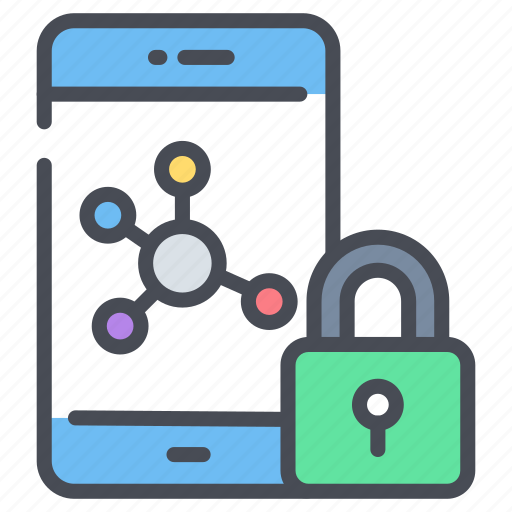 Advanced, security, mobile, work, safety, padlock, smartphone icon - Download on Iconfinder