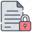 file, security, folder, padlock, secret, documents, secure 