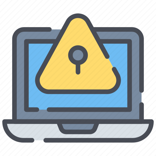 System hacked, virus, system, warning, alert, hack, security icon - Download on Iconfinder