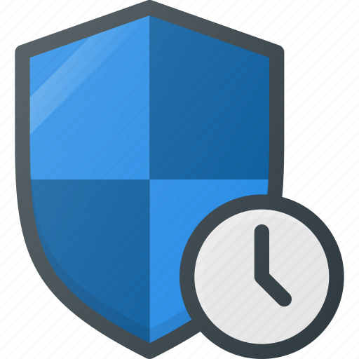 Firewall, protect, protection, security, shield, time, timeout icon - Download on Iconfinder
