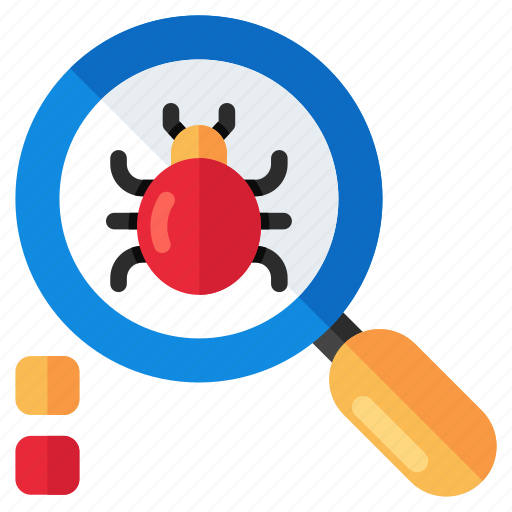 Bug testing, bug analysis, debugging, search bug, search virus icon - Download on Iconfinder
