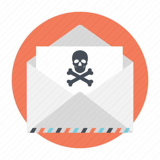 Email malware, email virus threat, spam email, virus hoax, web beacon icon - Download on Iconfinder