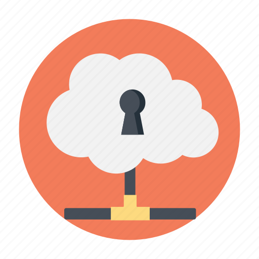 Cloud network, cloud security, cloud storage, networking, private cloud icon - Download on Iconfinder
