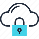 cloud, internet, network, padlock, protection, safety, security