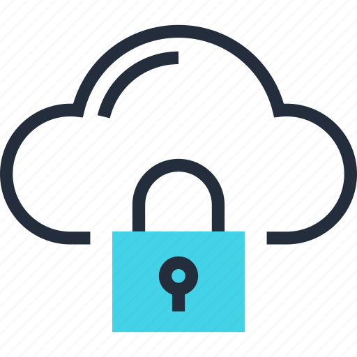 Cloud, internet, network, padlock, protection, safety, security icon - Download on Iconfinder