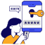 mobile, security, protection, secure, phone, smartphone, securityicons 