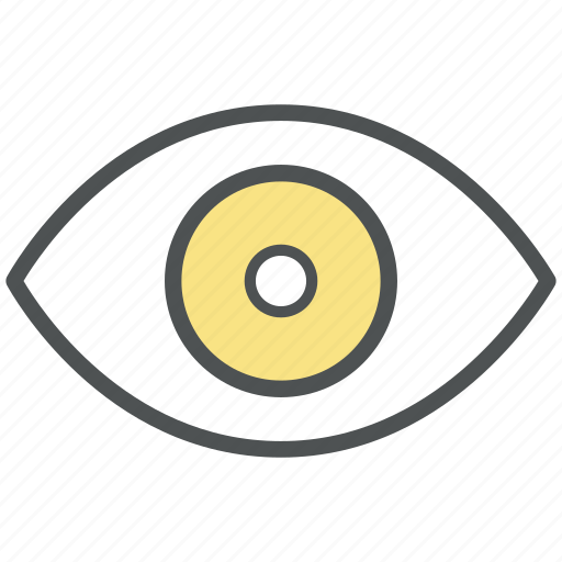 Eye, onlooker, view, visibility, visible, vision, watcher icon - Download on Iconfinder