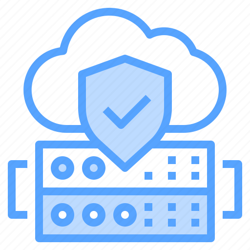 Cloud, database, protect, server, shield icon - Download on Iconfinder