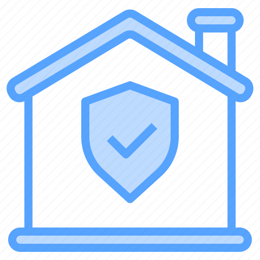 Home, house, protect, security, shield icon - Download on Iconfinder