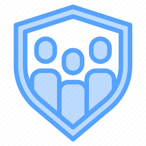 People, protect, protection, security, shield icon - Download on Iconfinder