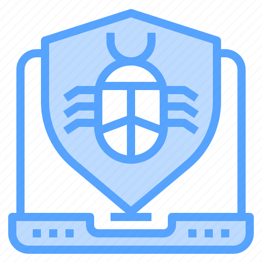 Laptop, protect, security, shield, virus icon - Download on Iconfinder