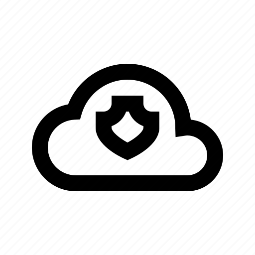 Cloud, protect, protection, secure, security, shield icon - Download on Iconfinder