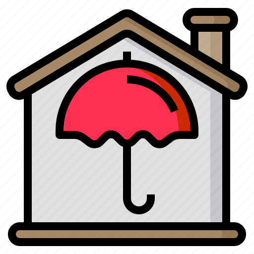 Home, house, protect, security, umbrella icon - Download on Iconfinder