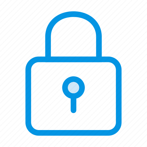 Lock, safety, security, square icon - Download on Iconfinder