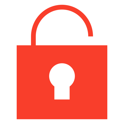 Safety, security, unlock, unlocked icon - Free download