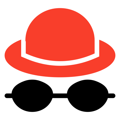 Person, spy, sunglasses, hat icon - Free download