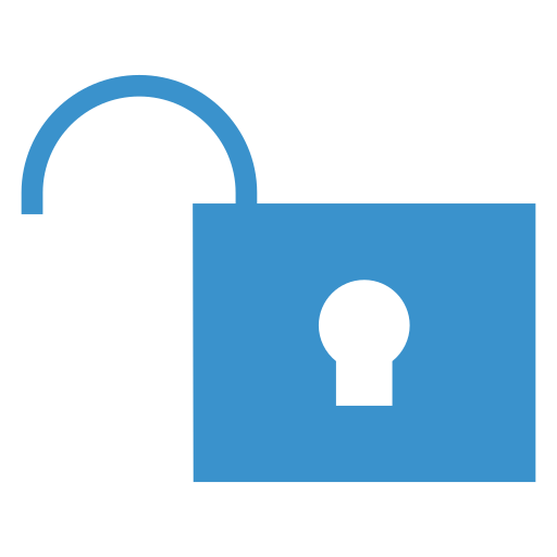 Open, security, unlock, unlocked icon - Free download
