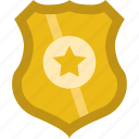 badge, business, police, secure, security