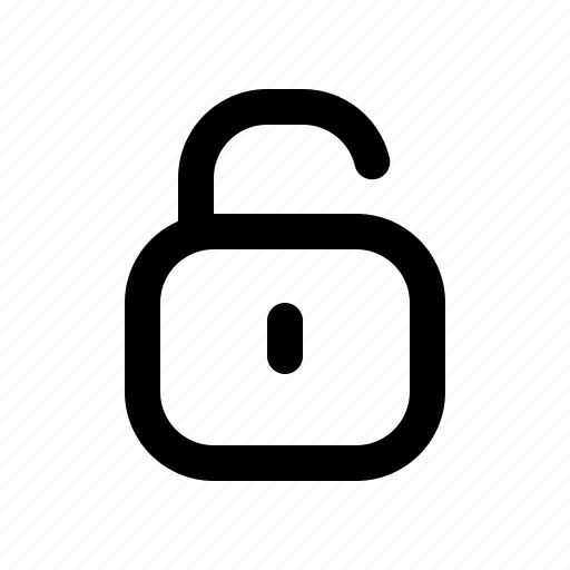 Secure, padlock, unlock, lock, security icon - Download on Iconfinder
