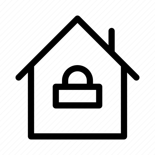 House, lock, protect, protection, secure, security icon - Download on Iconfinder