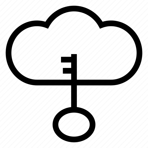 Cloud, key, protection, security icon - Download on Iconfinder