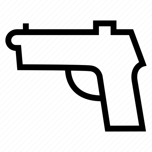 Gun, military, pistol, weapon icon - Download on Iconfinder